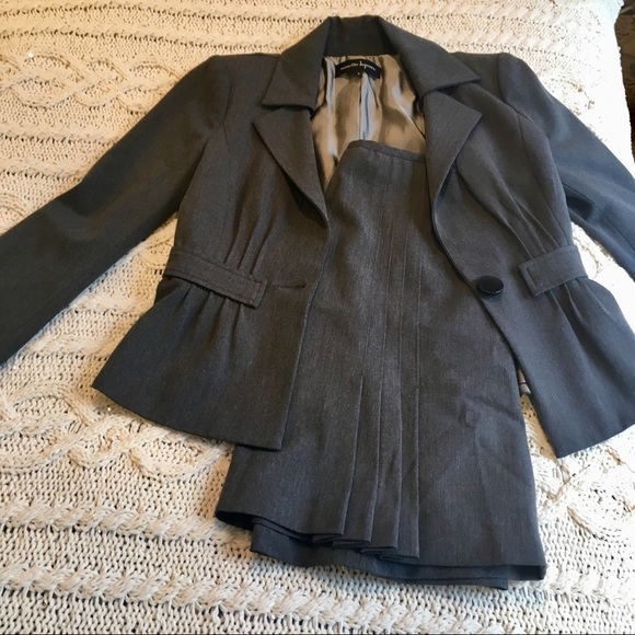 Nanette Lapore A-Line Skirt, Gray, Size 2 - Picture 6 of 6